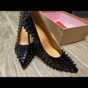 Gorgeous studded Christian Louboutin dupes! Wore around the house only. Size 8.5